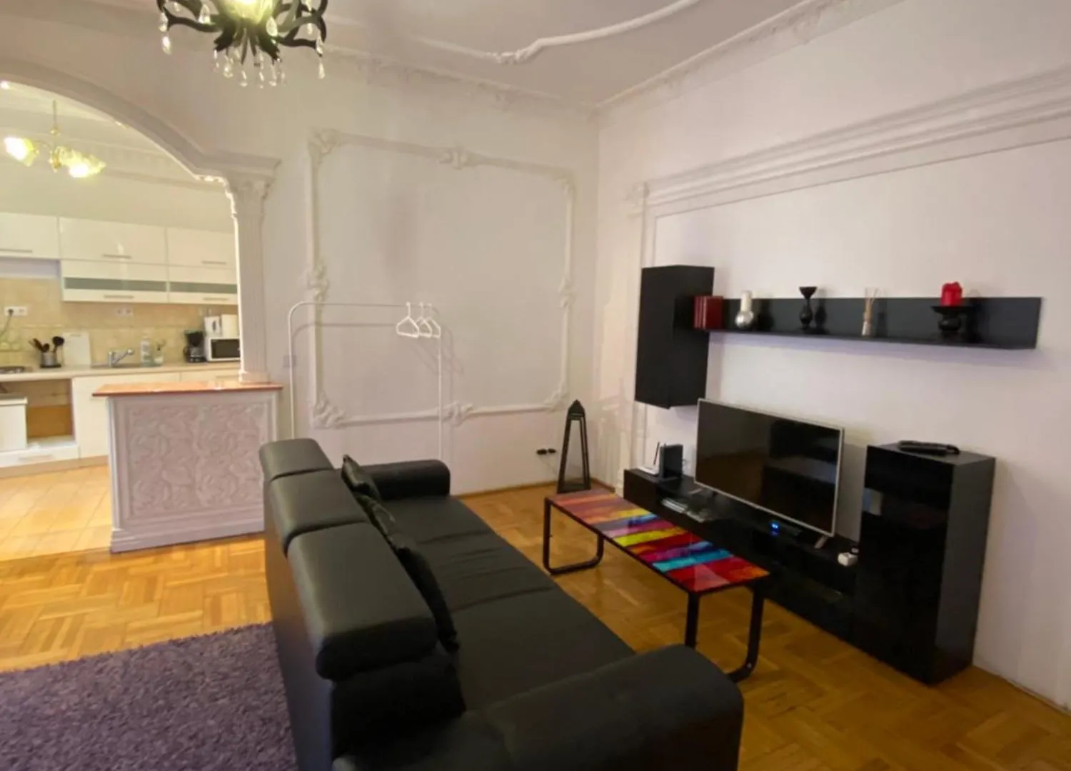 Apartment Heart Of The City 2 Bedrooms, Living Rooms, Bathrooms, With Ac Budapest
